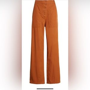 Wide leg trousers